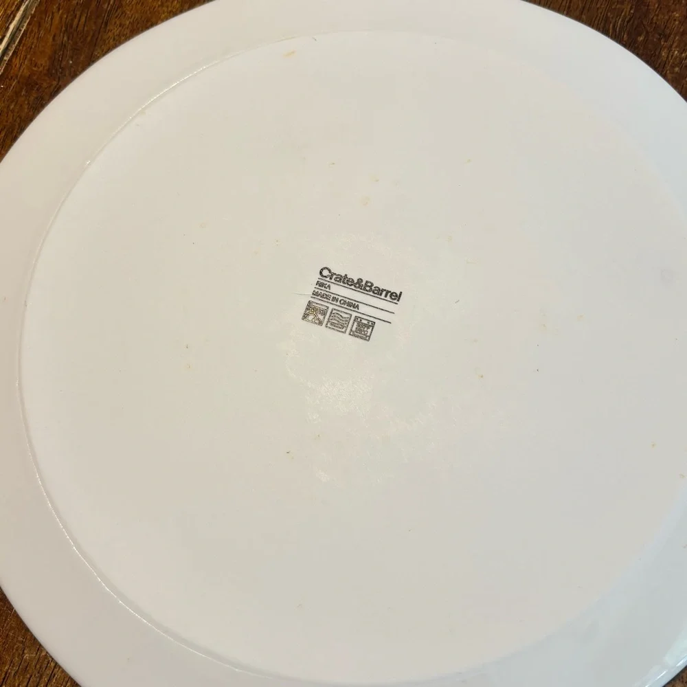 Set of 2 Crate & Barrel RIKA 10.75
